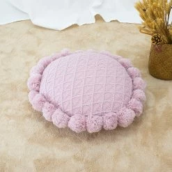 Milliotandco Puffy Round Cushion (Pink)