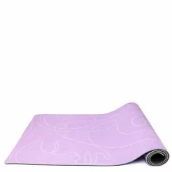 Milliotandco Doodle Face TPE Sport Mat (3.5 MM) - Purple Yoga Mats