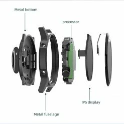 Milliotandco Magnus Smart Watch (V2) (Black) Accessories