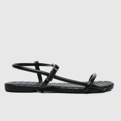Milliotandco Sheenagh Open Toe Sandals (Black) Shoes
