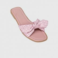 Milliot & Co Shoes Disney Mickey The One & Only Open Toe Sandals (Pale Red Violet)