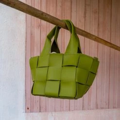 Milliotandco Bags Emma Top Handle Bag (Green)