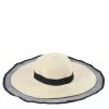 Milliot & Co Accessories Dahlia Straw Hat (Beige)