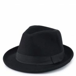 Milliot & Co Accessories Khloe Fedora (Black)