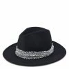 Milliot & Co Madeleine Fedora (Black) Accessories