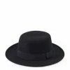 Milliot & Co Kaitlyn Fedora (Black) Accessories