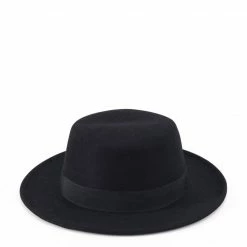 Milliot & Co Kaitlyn Fedora (Black) Accessories