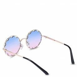 Milliotandco Yvonne Round Sunglasses - Blue Multi Accessories