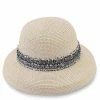 Milliot & Co Iris Straw Hat (Cornsilk) Accessories
