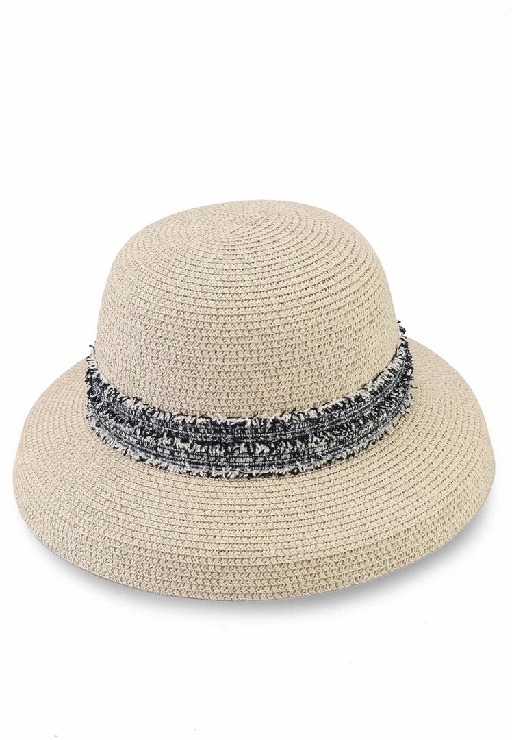 Milliot & Co Iris Straw Hat (Cornsilk) Accessories