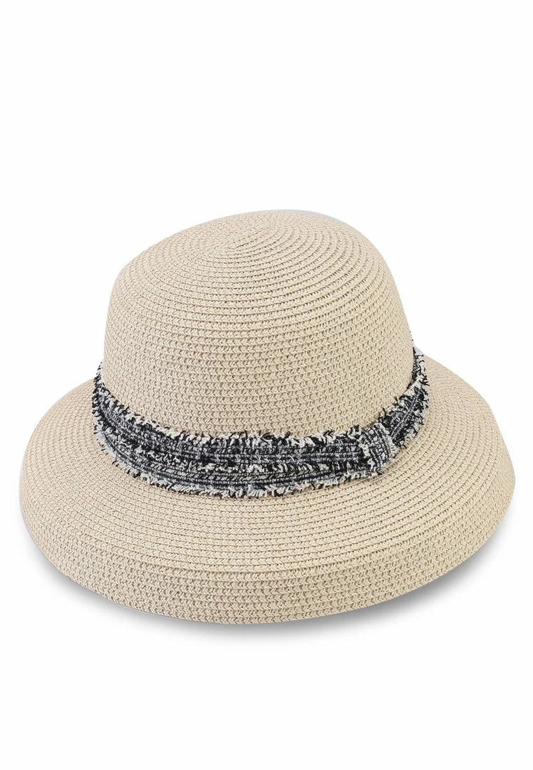 Milliot & Co Iris Straw Hat (Cornsilk) Accessories