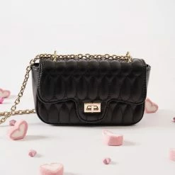 Milliotandco Earth Edit Divina Shoulder Bag (Black)