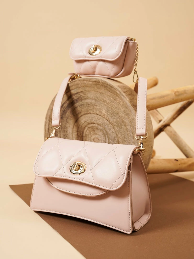 Milliotandco Bags Earth Edit Donetta Sling Bag (Pink)