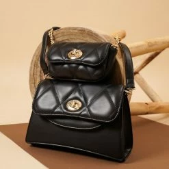 Milliotandco Bags Earth Edit Donetta Sling Bag (Black)