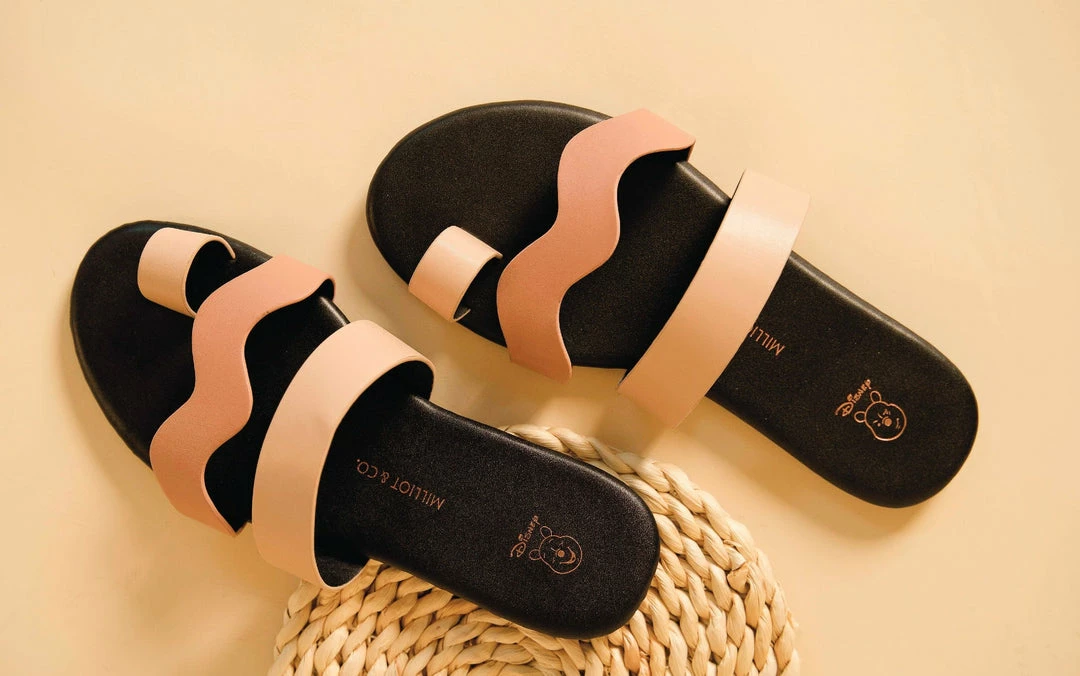 Milliotandco WTP Favourite Day Open Toe Sandals & Flip Flops (Pale Red Violet) Shoes