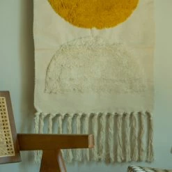 Milliotandco The Home Edit Freya Linen Tapestry (Orange)