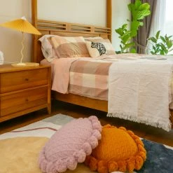 Milliotandco Puffy Round Cushion (Pink)