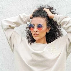 Milliotandco Wilona Irregular Sunglasses (Clear) Accessories