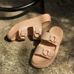 Milliotandco Deena Open Toe Sandals & Flip Flops (Nude) Shoes