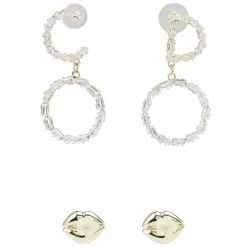 Milliotandco 2-In-1 Hannah Earrings Set - Gold