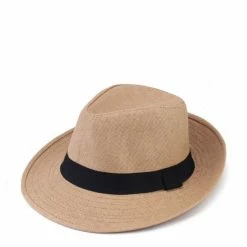 Milliot & Co Accessories Evie Fedora (Khaki)
