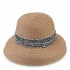 Milliot & Co Iris Straw Hat (Khaki) Accessories