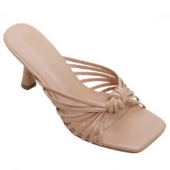 Milliotandco Jaynie Open Toe Heels (Nude) Shoes
