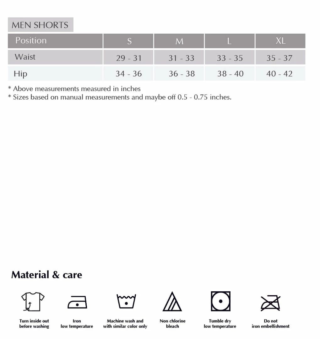 Milliotandco Dwyn Sporting Shorts (Iron) Activewear