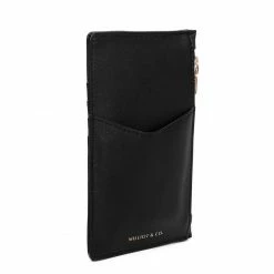 Milliotandco Paisley Zip Card Holder (Black) Bags
