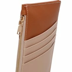 Milliotandco Paisley Zip Card Holder (Russet)