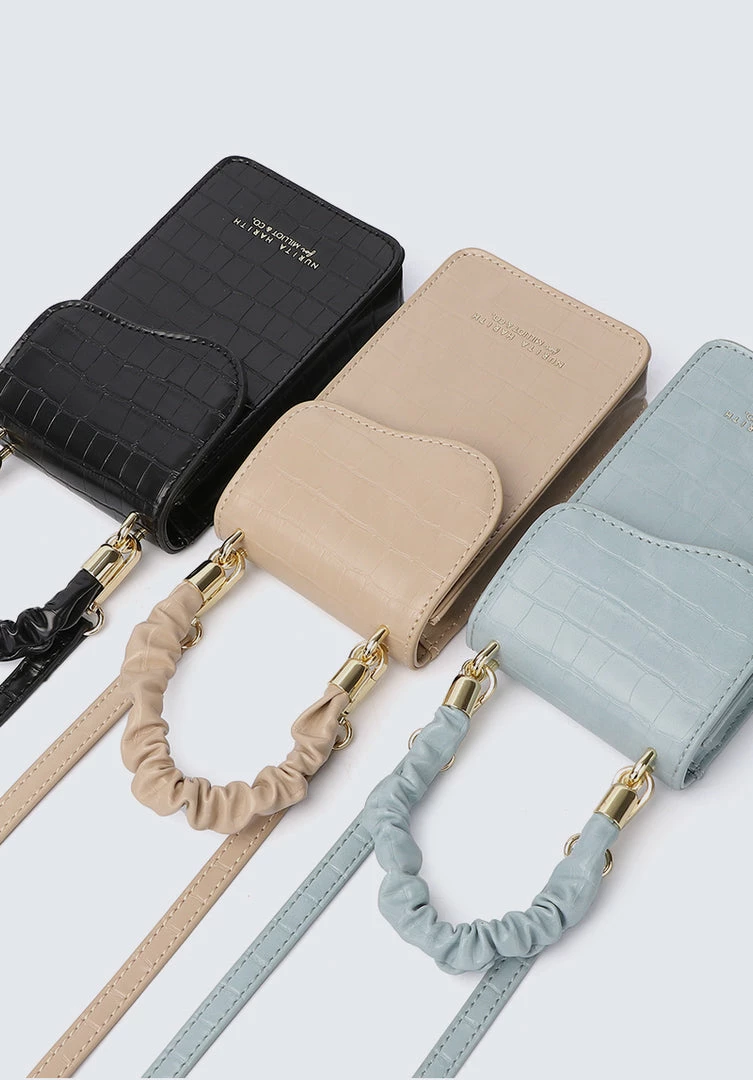 Milliotandco Bags Nurita Harith Nasha Pouch Bag (Black)