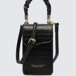 Milliotandco Bags Nurita Harith Nasha Pouch Bag (Black)