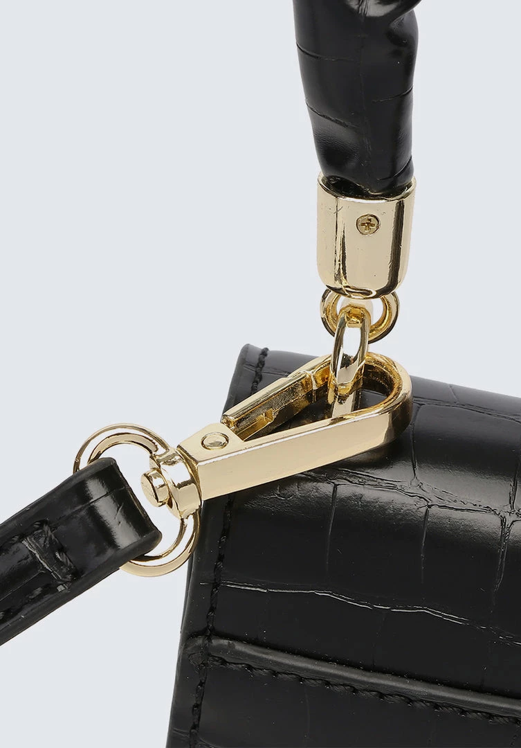 Milliotandco Bags Nurita Harith Nasha Pouch Bag (Black)