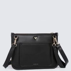 Milliotandco Disney Mickey Sunshine Sling Pouch (Black) Bags