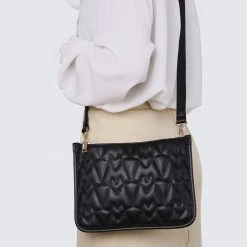 Milliotandco Disney Mickey Sunshine Sling Pouch (Black) Bags