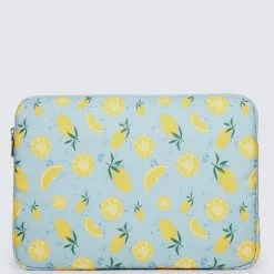 Milliotandco Manda Baby X Milliot & Co. 14 Inch Laptop Sleeves (Aquamarine)
