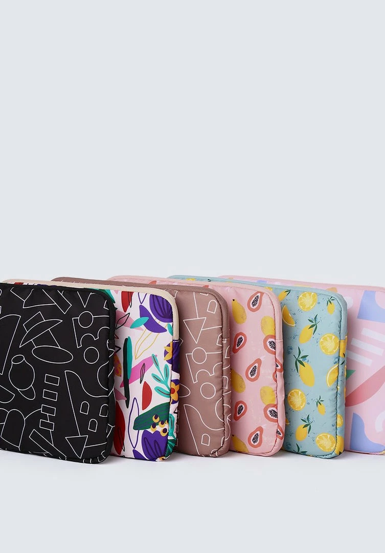 Milliotandco Bags Sherwan Rozan X Milliot & Co. 14 Inch Laptop Sleeves (Brown)