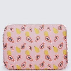 Milliotandco Bags Manda Baby X Milliot & Co. 14 Inch Laptop Sleeves (Salmon)