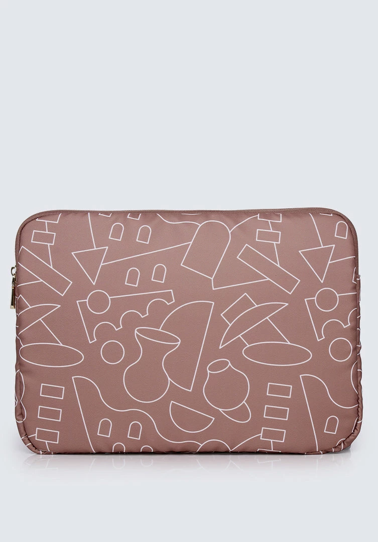 Milliotandco Bags Sherwan Rozan X Milliot & Co. 14 Inch Laptop Sleeves (Brown)