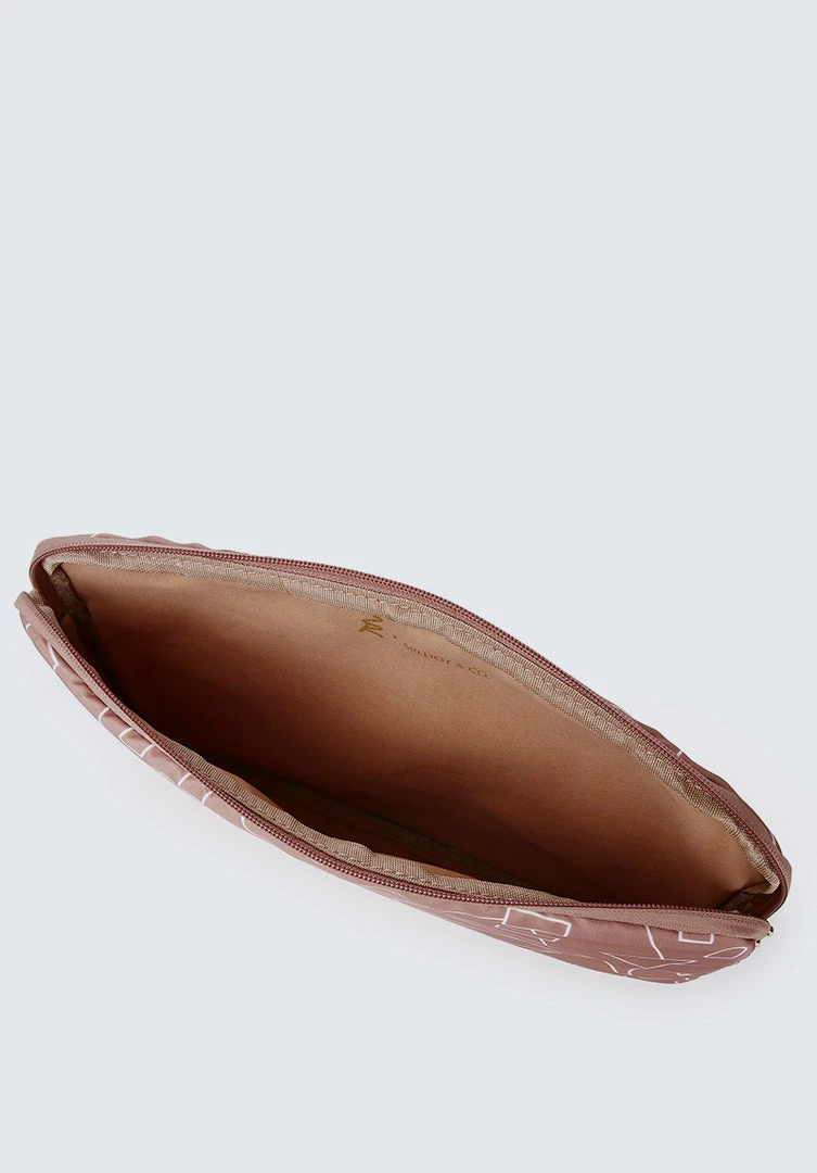 Milliotandco Bags Sherwan Rozan X Milliot & Co. 14 Inch Laptop Sleeves (Brown)