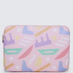 Milliotandco Bags Sherwan Rozan X Milliot & Co. 14 Inch Laptop Sleeves (Pink)