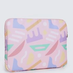 Milliotandco Bags Sherwan Rozan X Milliot & Co. 14 Inch Laptop Sleeves (Pink)