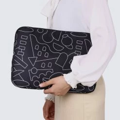 Milliotandco Sherwan Rozan X Milliot & Co. 15 Inch Laptop Sleeves (Black)