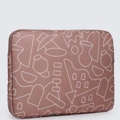 Milliotandco Sherwan Rozan X Milliot & Co. 15 Inch Laptop Sleeves (Brown)