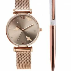 Milliotandco Madeline Watch Set (Salmon)