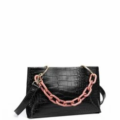 Milliotandco Bags Frederica Shoulder Bag (Black)