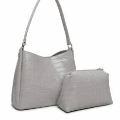 Milliotandco Meredith Shoulder Bag (Grey)