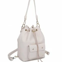 Milliotandco Earth Edit Sara Shoulder Bag (White) Bags