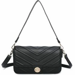 Milliotandco Earth Edit Samanta Shoulder Bag (Black)
