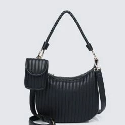 Milliotandco Elle Shoulder Bag (Black)